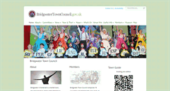 Desktop Screenshot of bridgwatertowncouncil.gov.uk
