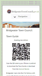 Mobile Screenshot of bridgwatertowncouncil.gov.uk